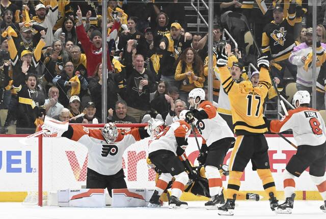Penguins force Game 6 against Flyers with dose of luck, stiff defense