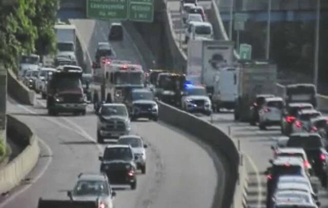 Intermittent stoppages on Route 28 starting for wrong-way detection testing