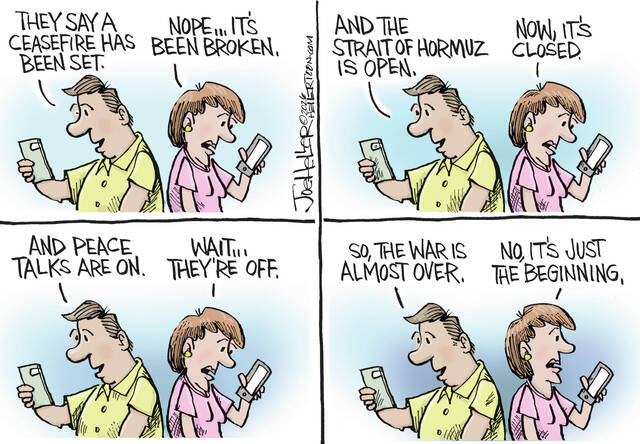 Editorial cartoons for the week of April 27