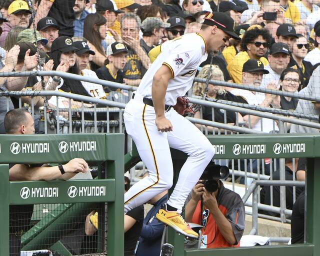 Bucs Beat Q&A: Pirates rookie shortstop Konnor Griffin reflects on 1st month in majors