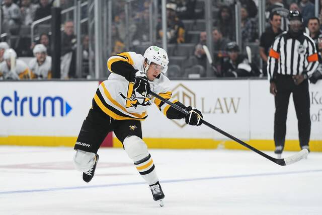 Penguins forward Filip Hallander returns to Sweden to resume training following blood clot
