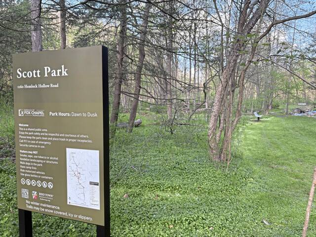 Bench installed to honor former Fox Chapel mayor at family-named park