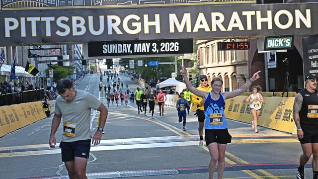 Pittsburgh Marathon: Indiana Township runner wins among men; 3-peater claims women’s title