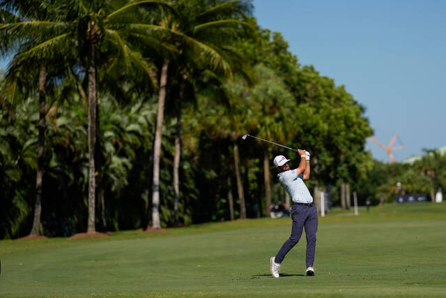 Cameron Young still in control at Doral, leads Cadillac Championship