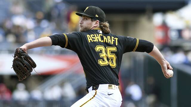 Konnor Griffin doubles, scores winning run, Braxton Ashcraft blanks Reds as Pirates sweep<span class="headline-video">Video <i class="fa-solid fa-circle-play"></i></span>