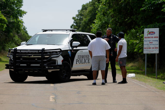 Police search for suspects in Oklahoma shooting that sent at least 18 people to hospitals