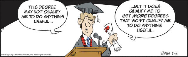 Mallard Fillmore cartoons for the week of May 11