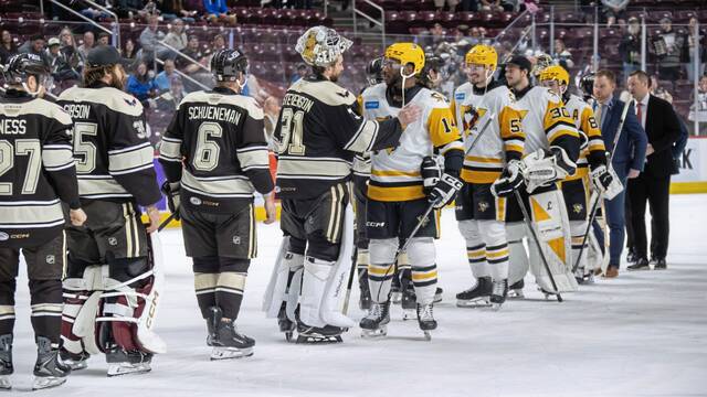 Minor league report: Penguins beat Bears to win semifinal series