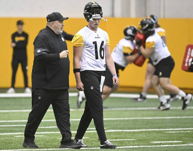 Steelers QB Drew Allar, Mike McCarthy pleased after 2-day cram session at rookie minicamp