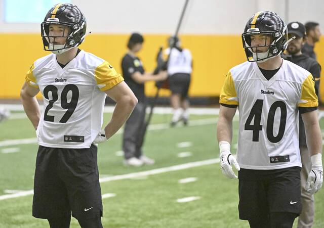 From Mt. Lebanon youth fields to Steelers rookie camp, Alex Tecza, Eli Heidenreich stuck together