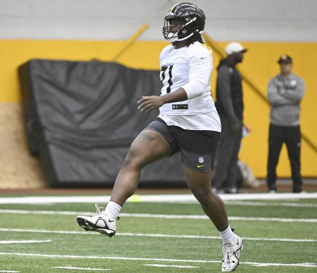 Steelers 1st-round pick Max Iheanachor feels right at home on right side