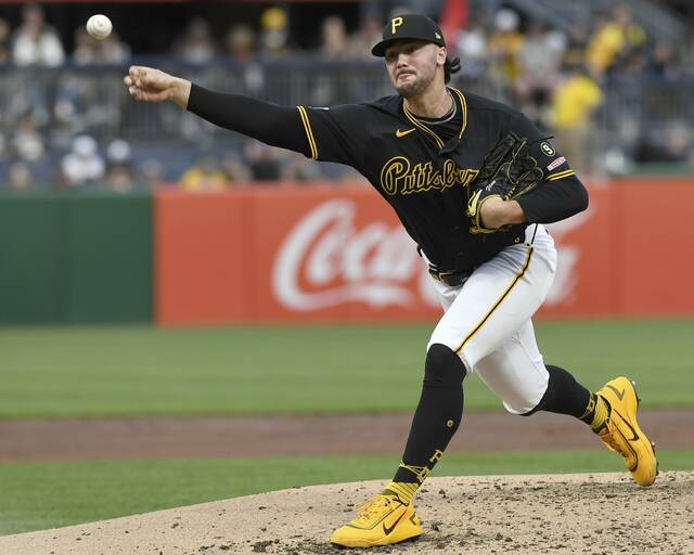 Paul Skenes masterful in striking out 10 in 8 scoreless innings as Pirates beat Rockies