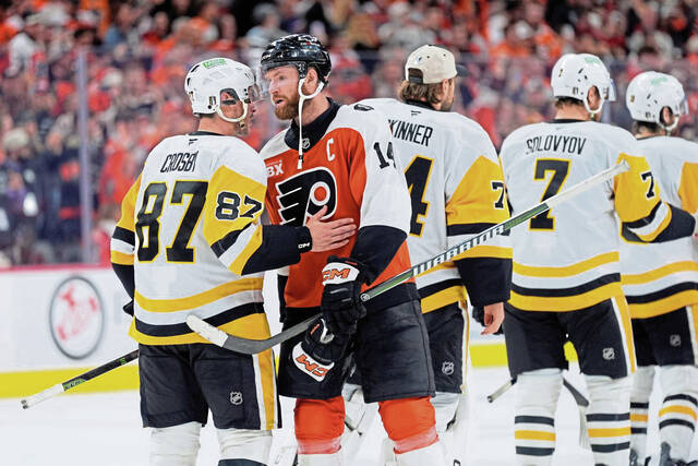 Tim Benz: While discussing salary cap ‘false flags,’ Kyle Dubas raises red flags about other Penguins issues<span class="headline-video">Video <i class="fa-solid fa-circle-play"></i></span>