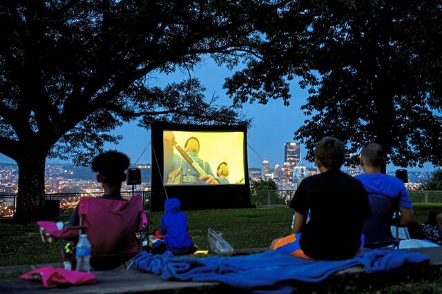 City of Pittsburgh’s Cinema in the Park summer schedule includes 13 parks