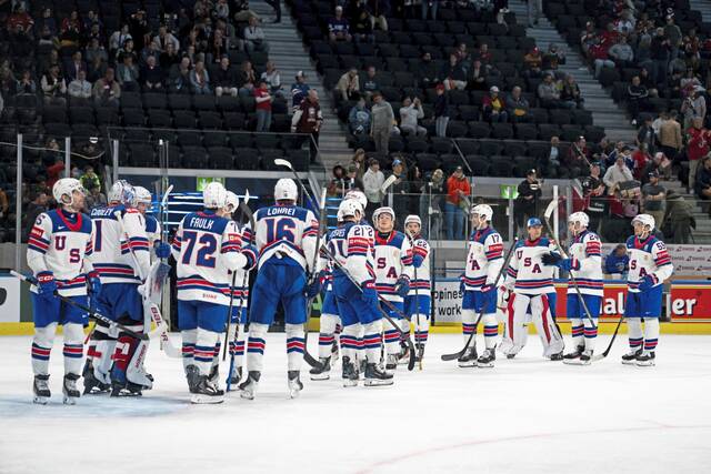 Penguins’ Tommy Novak records assist as United States beats Great Britain