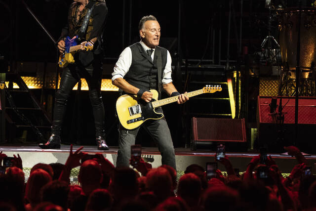 Here are some moments when ‘The Boss’ came to ‘The ‘Burgh’ over the years
