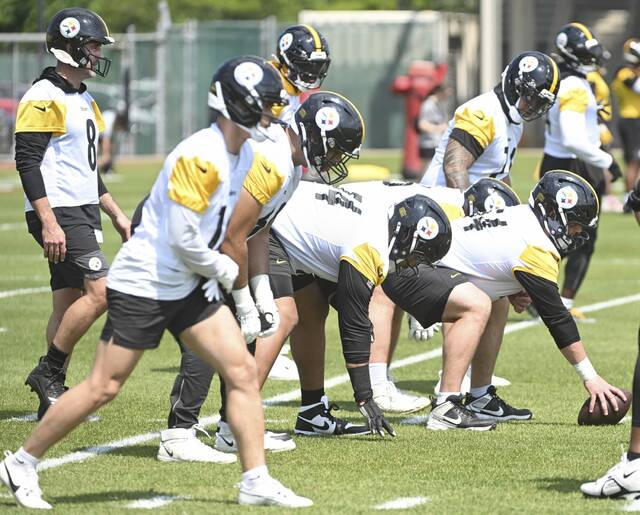 For 1st rep of OTAs, Steelers move Troy Fautanu to LT, Mason McCormick to LG