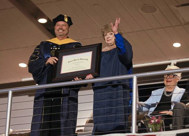 WWII vet Emily Drake receives honorary degree from RMU, 8 decades after quitting school to enlist