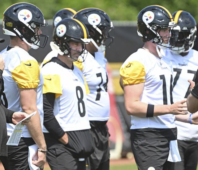 Tim Benz: Will Howard as Aaron Rodgers’ backup would be inconsistent with Steelers’ stated goals<span class="headline-video">Video <i class="fa-solid fa-circle-play"></i></span>