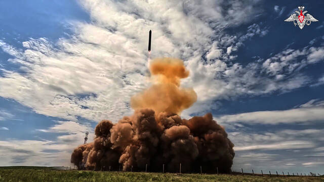 Russia holds massive drills of its nuclear forces as Ukraine steps up its drone attacks