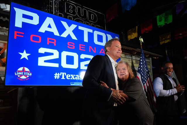Trump endorses Paxton in Texas Republican primary, boosting his challenge to incumbent Sen. Cornyn