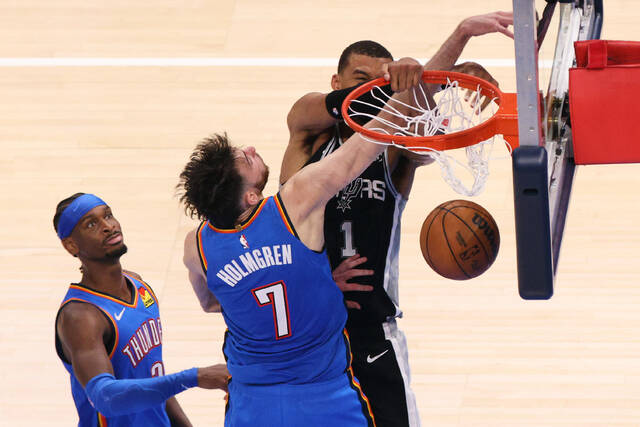 The Spurs say they’re always learning. The Thunder have to do some learning before Game 2 as well