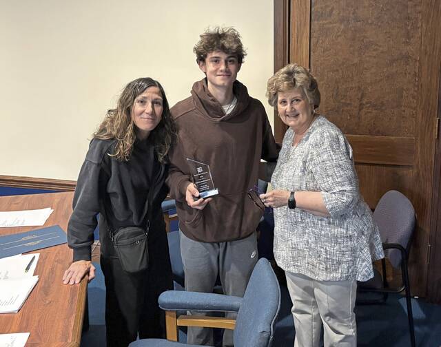 Blawnox officials celebrate junior council member at final meeting before graduation