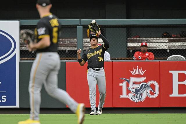 ‘He can hit’: Top 5 prospect Jhostynxon Garcia makes Pirates debut<span class="headline-video">Video <i class="fa-solid fa-circle-play"></i></span>