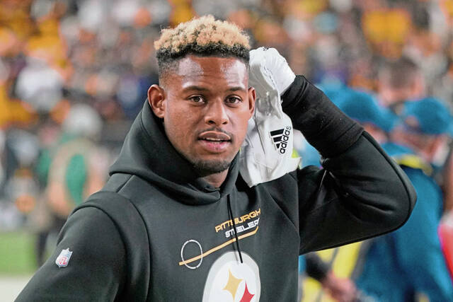 First Call: New Steelers WR posts social media recruitment of JuJu Smith-Schuster; Gerrit Cole’s return set for Yankees<span class="headline-video">Video <i class="fa-solid fa-circle-play"></i></span>
