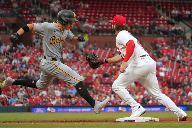 Carmen Mlodzinski, bullpen sharp as Pirates shut out Cardinals