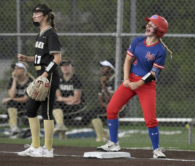 Mt. Pleasant softball wins on Borelli’s walk-off hit