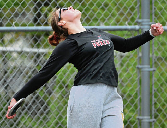Fox Chapel thrower Claire Conti ready for anything as high school career winds down