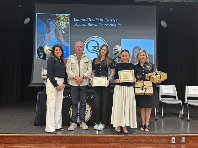 Quaker Valley School District officials recognize student accomplishments