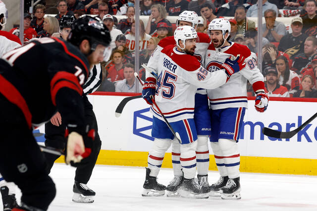 Canadiens pounce on Hurricanes early in Game 1 of Eastern Conference Final