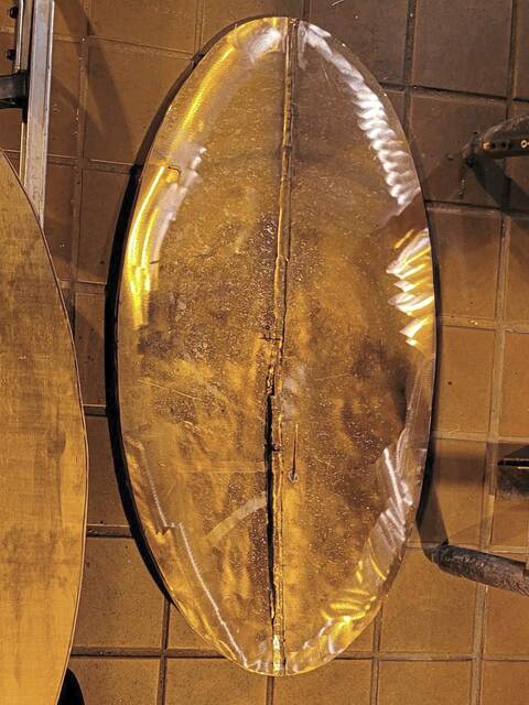 Piece of historic copper brew kettle stolen from Penn Brewery