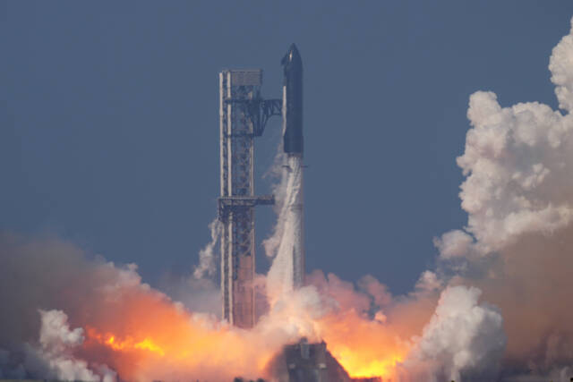 SpaceX launches its biggest, most beefed-up Starship yet on a test flight