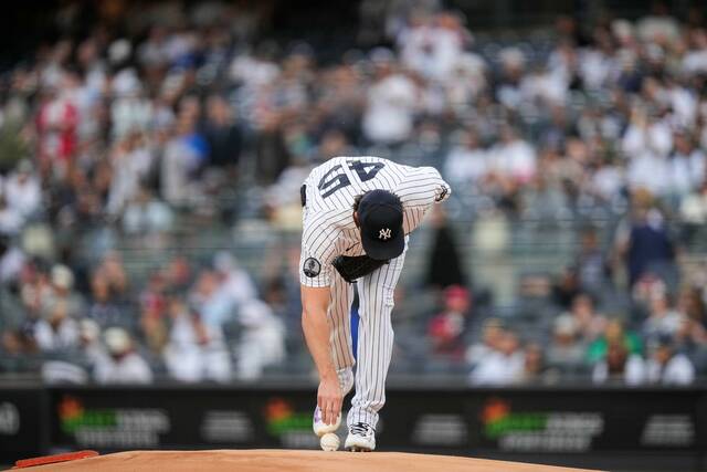 Gerrit Cole pitches 6 shutout innings for Yankees after 569-day absence