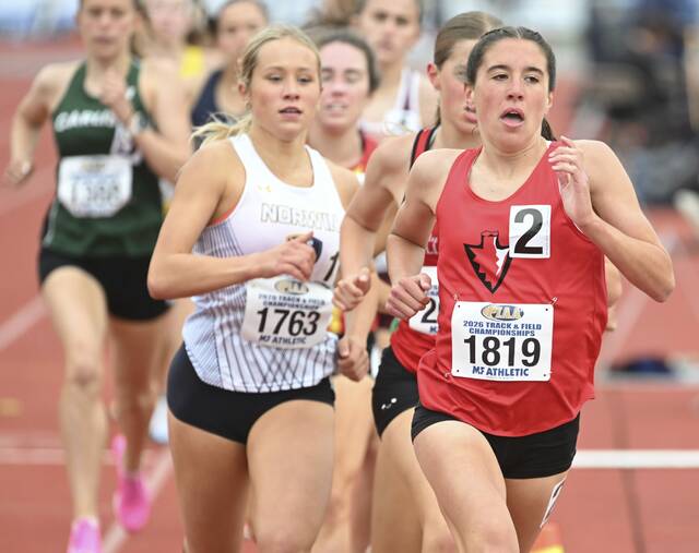 Peters Township fantastic freshman Katie Froelich wins another state track gold