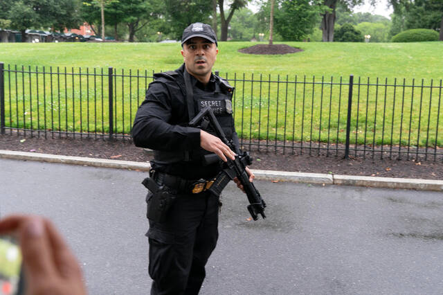Authorities respond to reports of shots fired near White House
