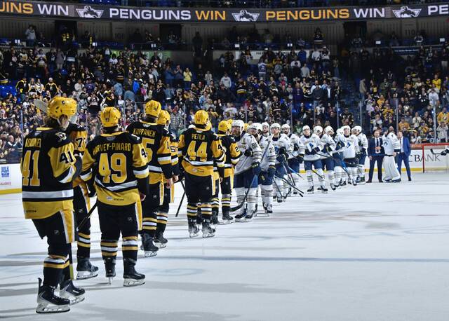 Minor league report: Penguins advance, Nailers drop Game 2
