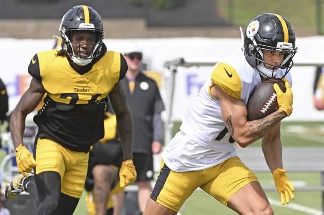 Steelers receiver Roman Wilson in search of better numbers in 1st season with new coaching staff