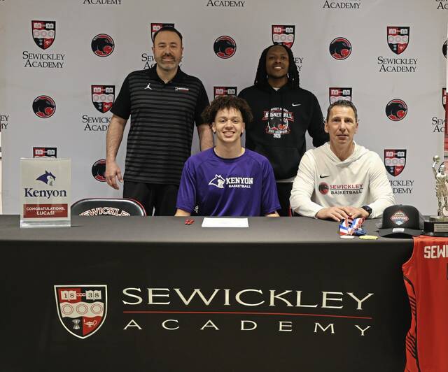 Sewickley Academy 1,000-point scorer Lucas Grimsley picks Kenyon College