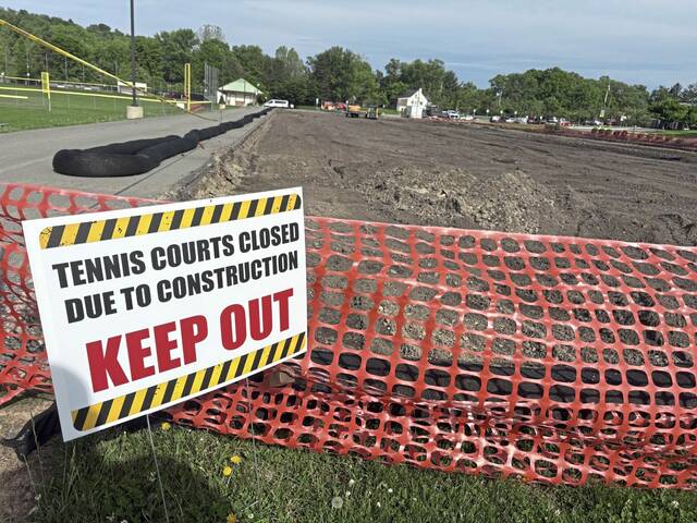 Fox Chapel Area’s tennis courts closed through mid-August during $570,000 replacement