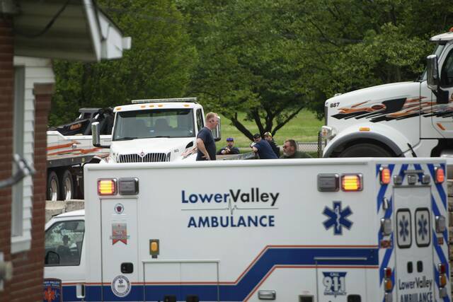 Police, EMS called to the scene of a shooting in Springdale Township