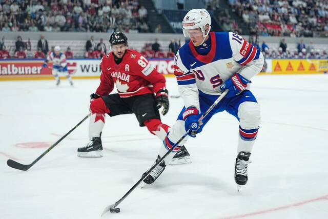 Penguins’ Sidney Crosby scores for Canada in win against United States<span class="headline-video">Video <i class="fa-solid fa-circle-play"></i></span>