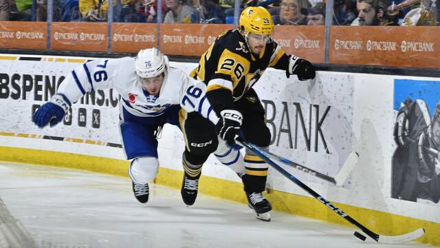 Minor league report: Penguins fall in overtime, Nailers stay alive
