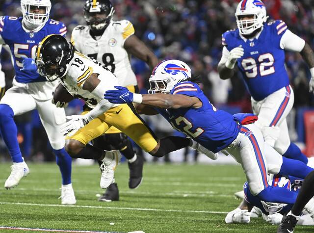 First Call: Ex-Steeler Diontae Johnson still working out after missing 2025; former Penguins help Finland to gold<span class="headline-video">Video <i class="fa-solid fa-circle-play"></i></span>