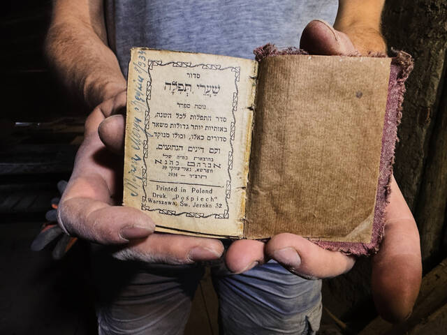 A secret bunker, tunnel and a Star of David tell a story of Jewish resistance in a Polish town